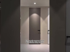 Porte en bois d'aluminium